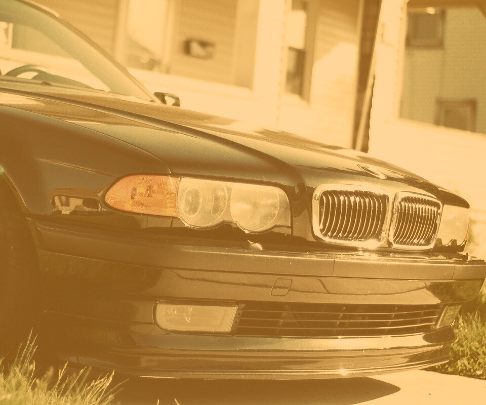 BMW e38 обои