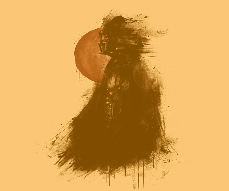 Арт с Дартом Вейдером обои