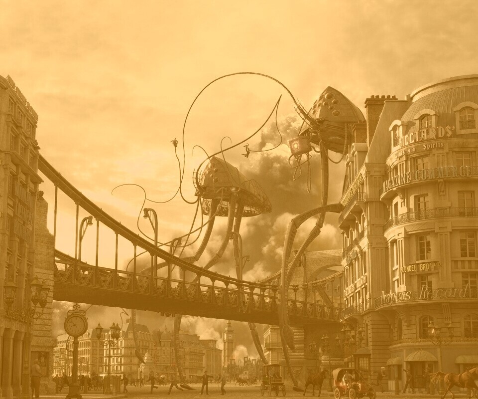 Война миров обои