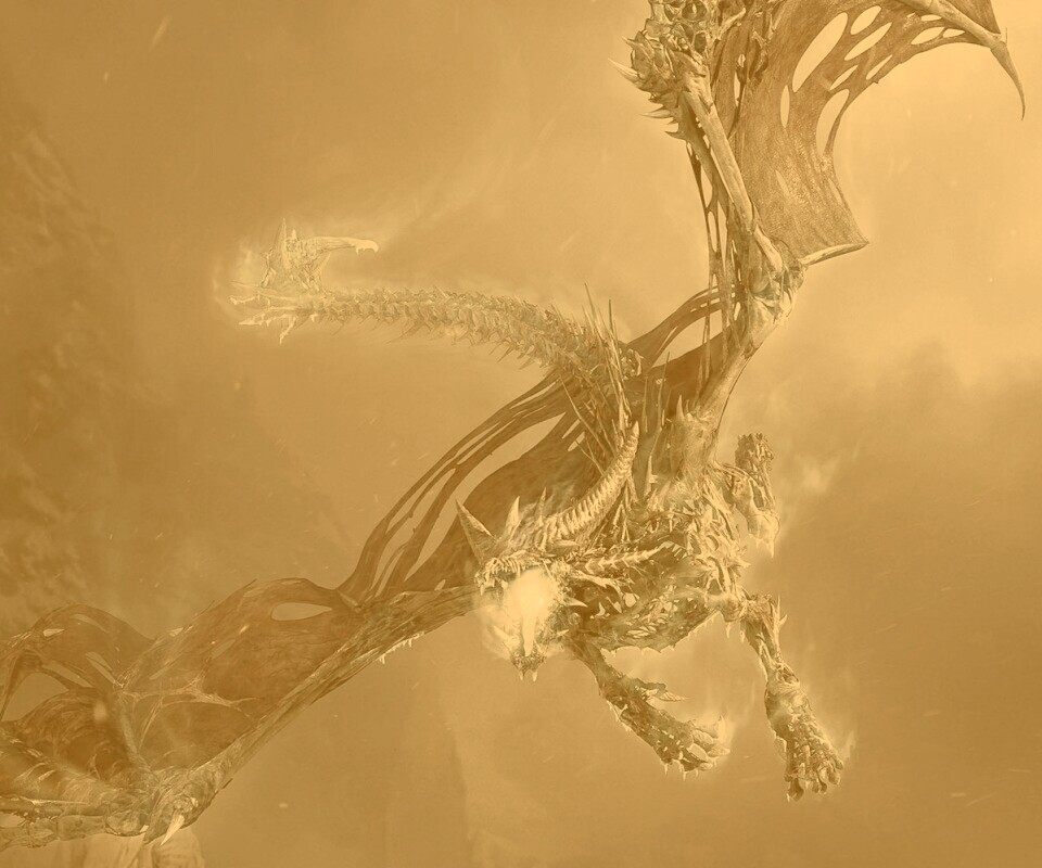 Ледяной дракон обои