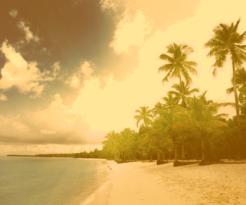 Тропическое побережье обои