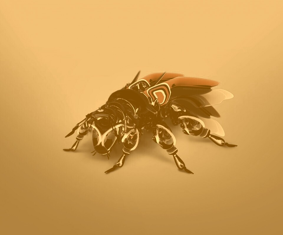 Кибер муха обои