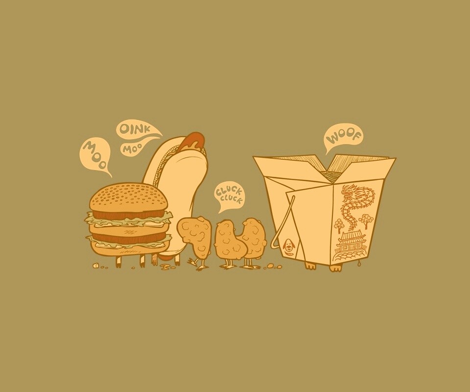 Чем была еда обои