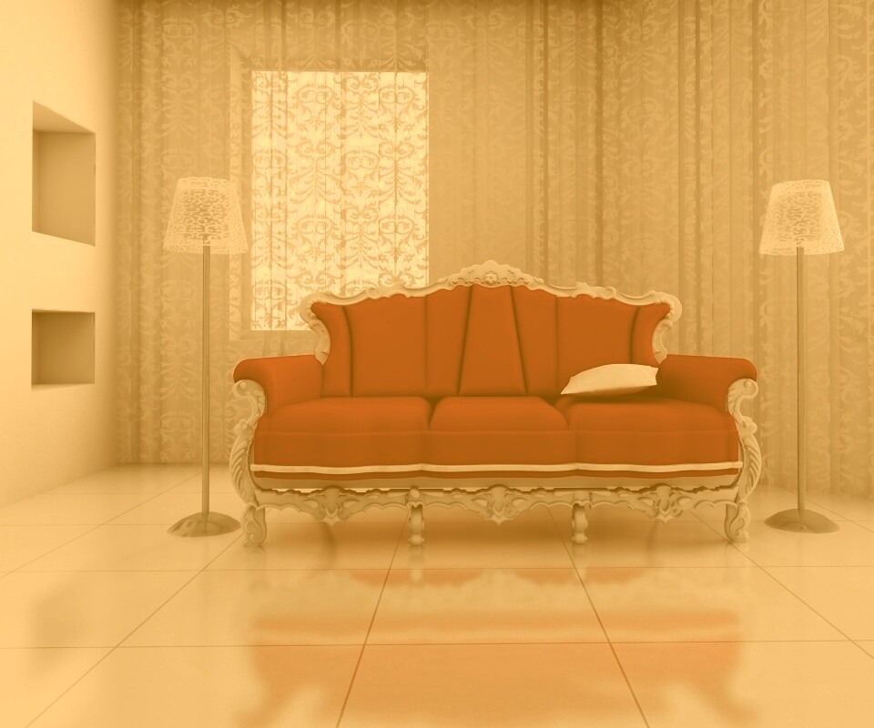 Диван в стиле ампир обои