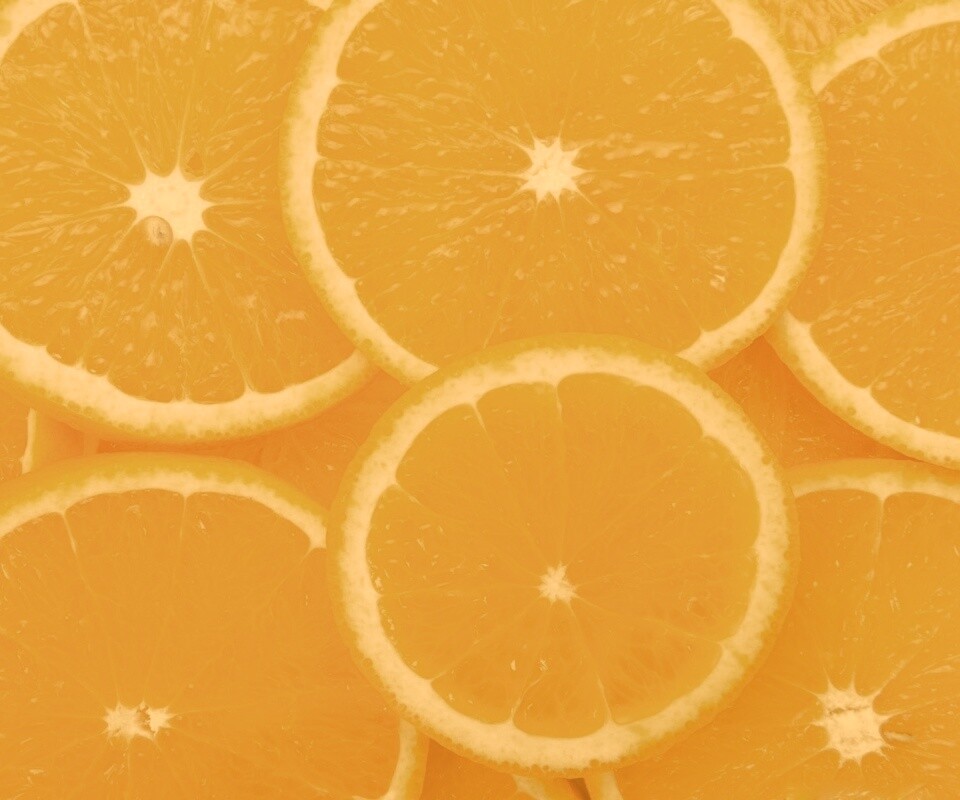 Апельсиновые дольки обои