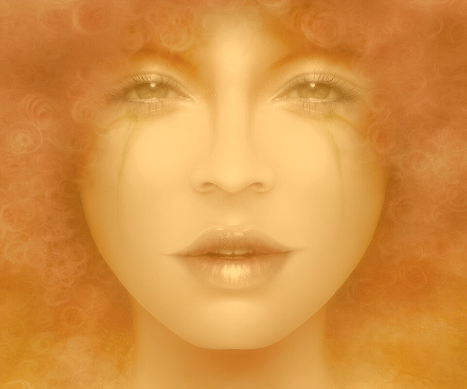 Карамельное личико обои