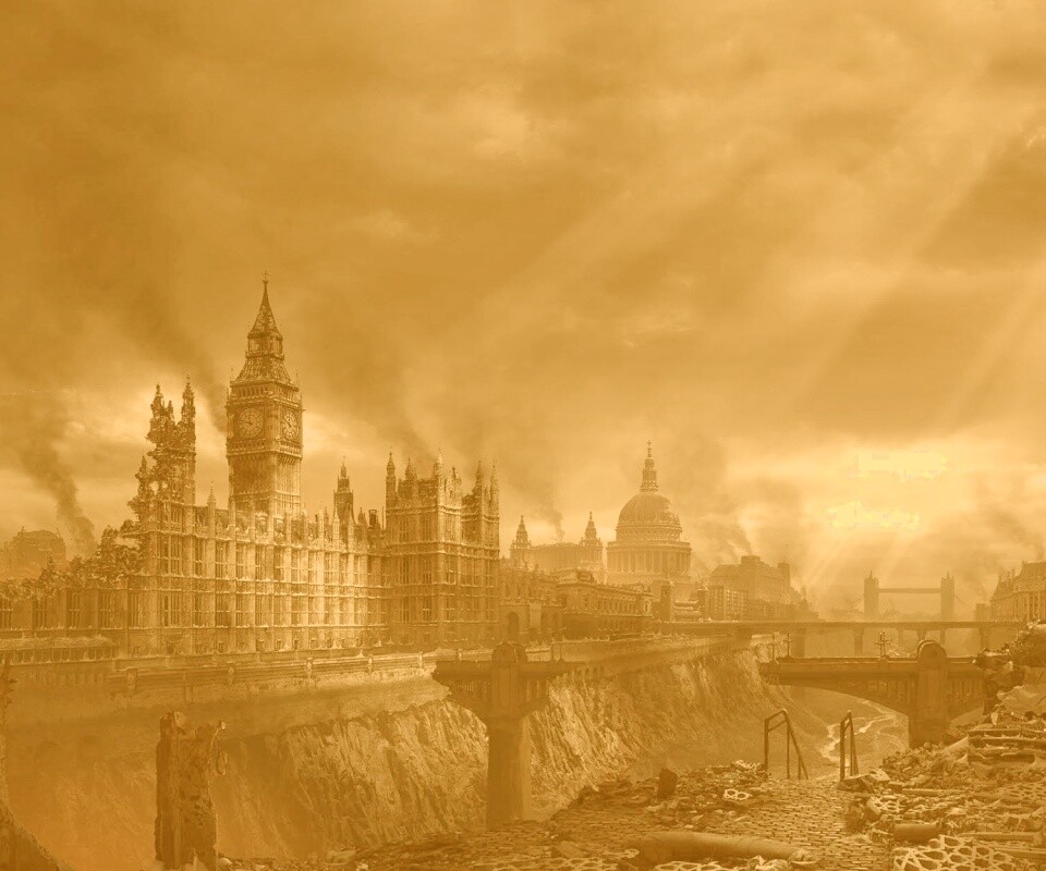 Руины Лондона обои