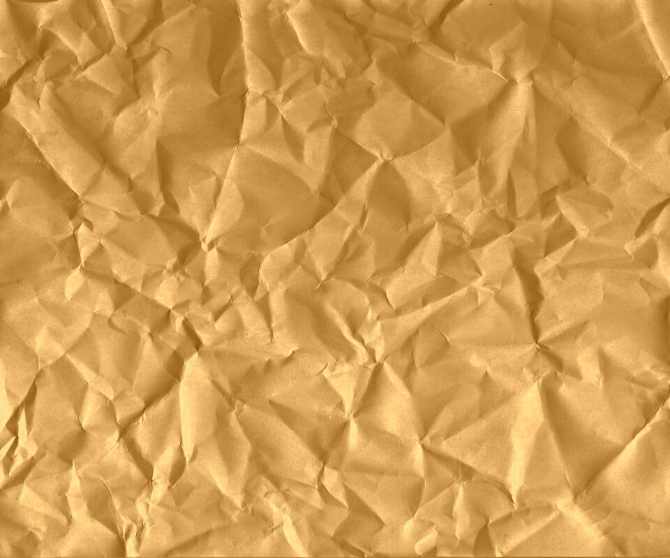 Мятый лист белой бумаги A4 обои