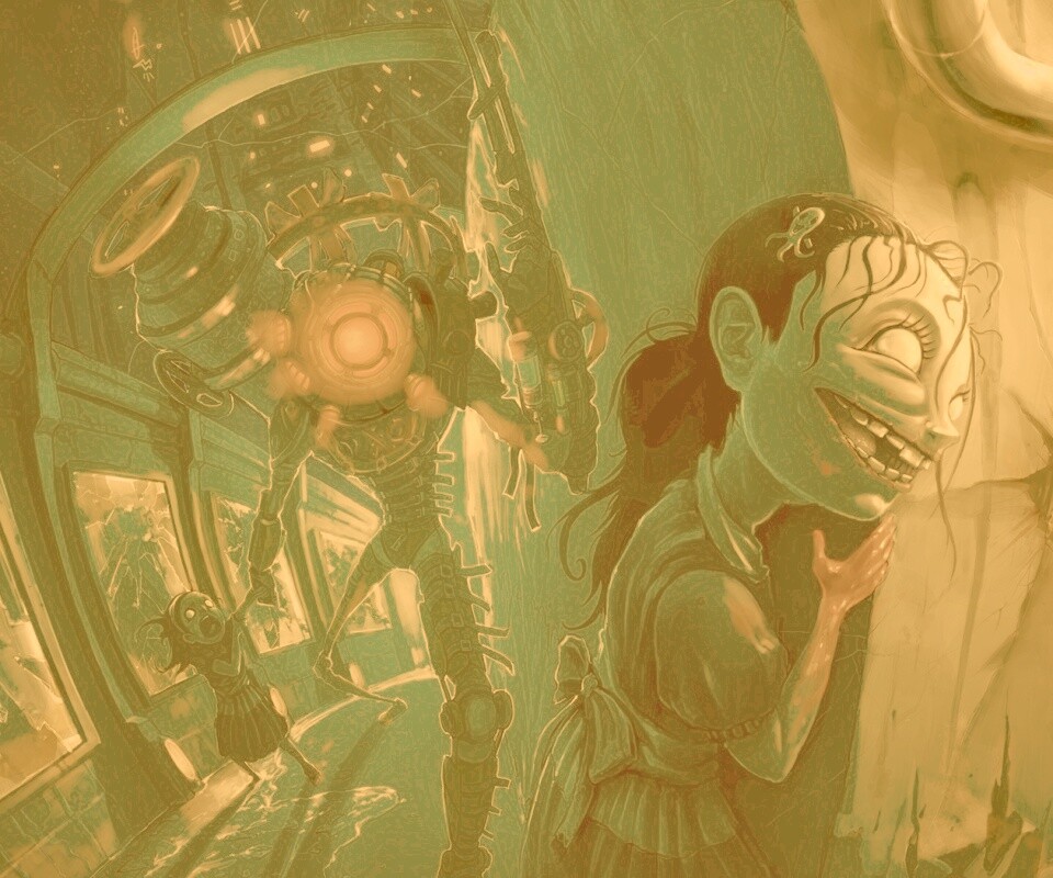Фанарт Bioshock обои