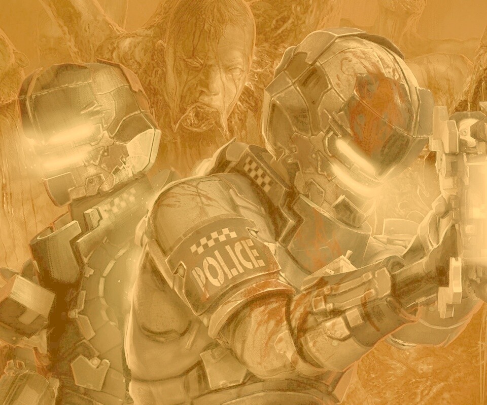 Dead Space полиция обои