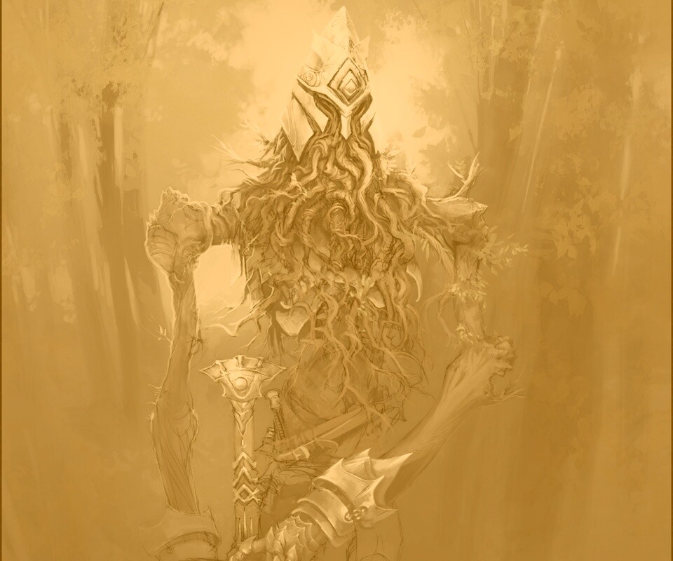 Зеленый король обои