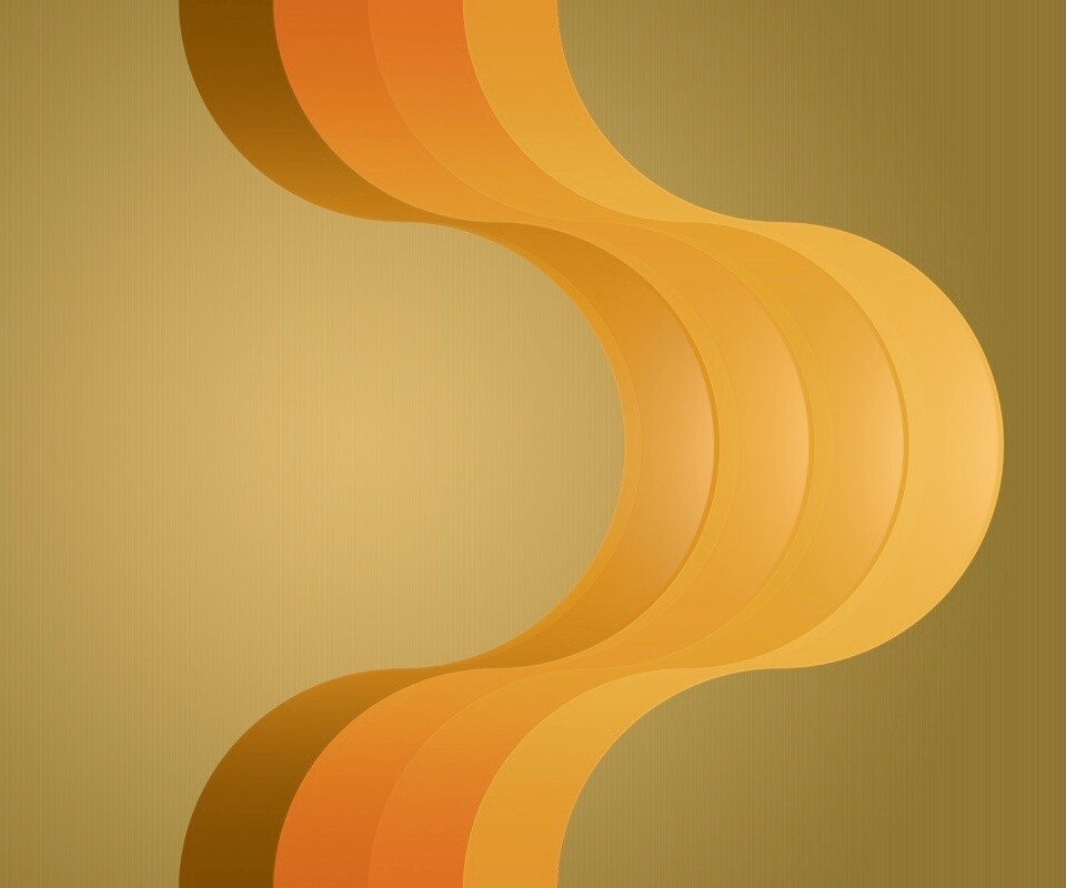 Волнистая абстракция обои