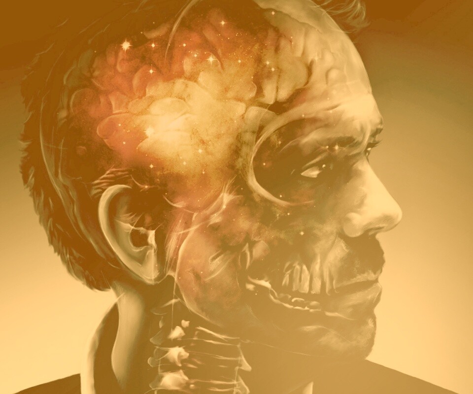 В голове Хауса обои