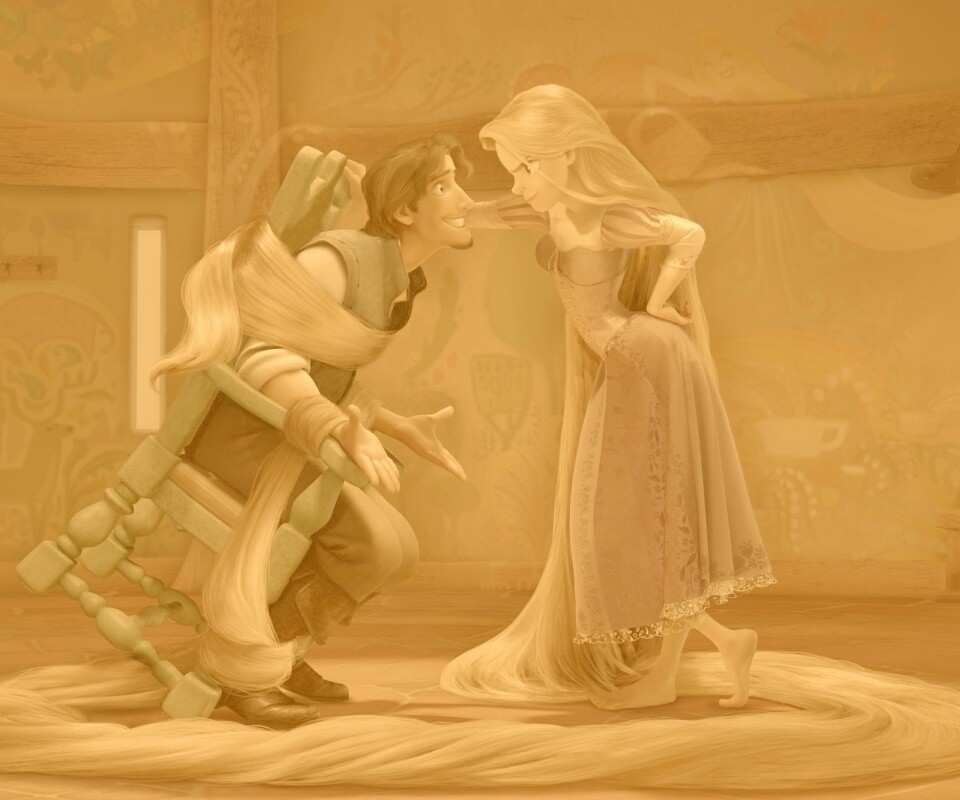 Рапунцель обои