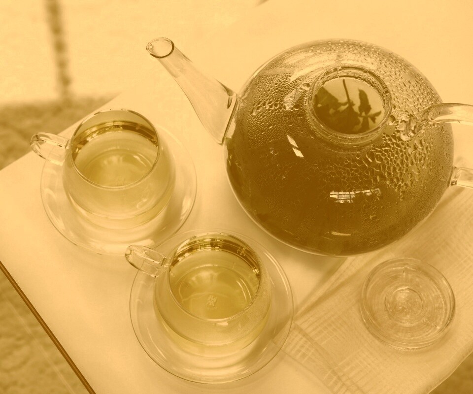 Зеленый чай обои