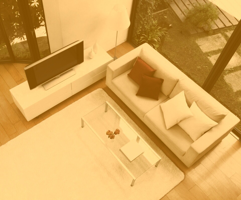 Комната сверху обои