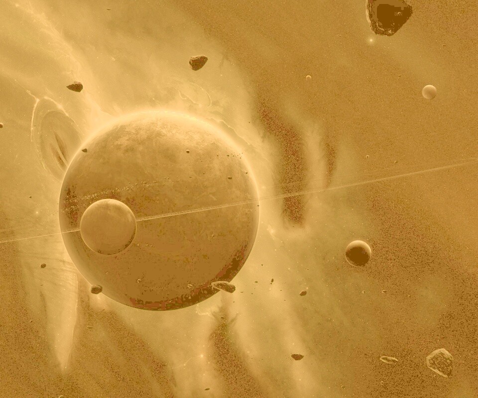 Неизвестная планета обои