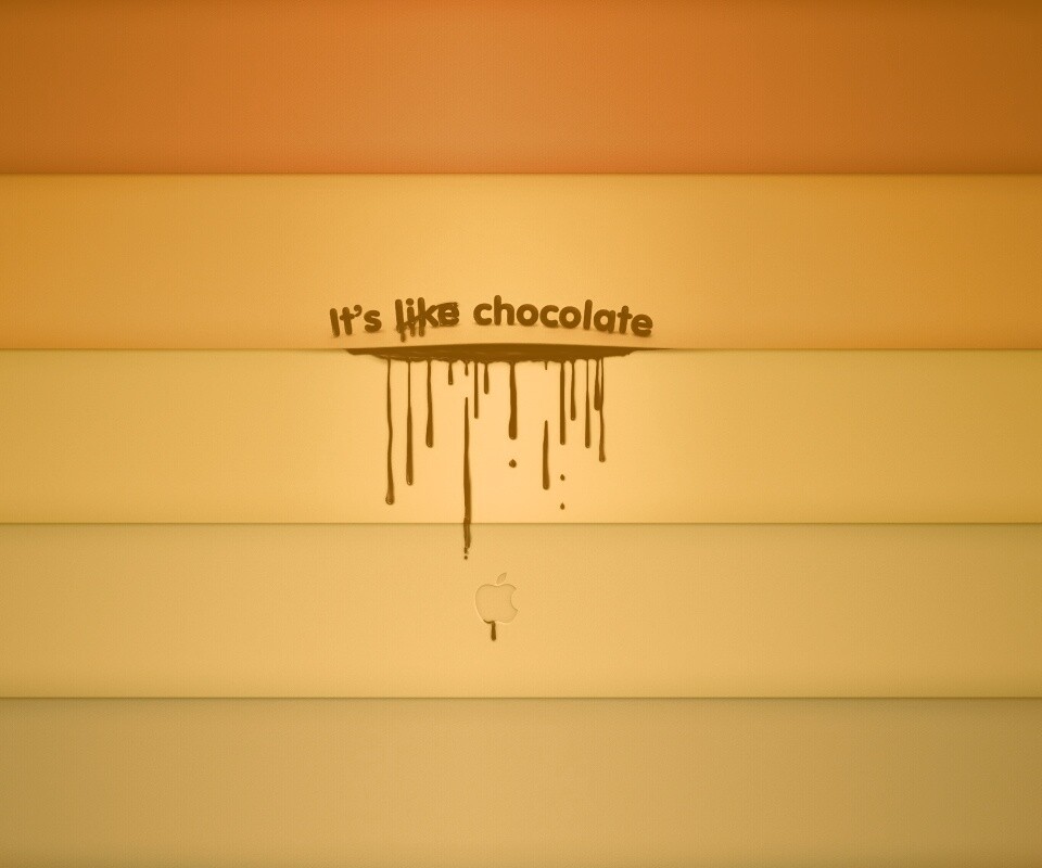 It"s not like chocolate обои