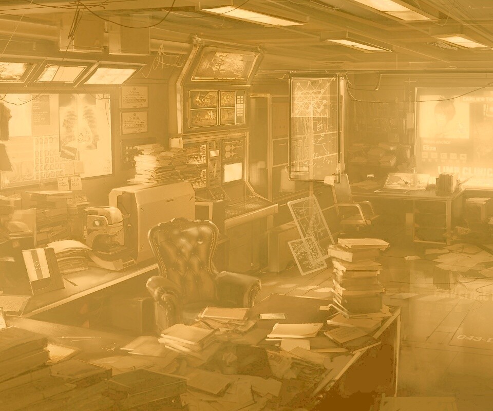 Кабинет обои