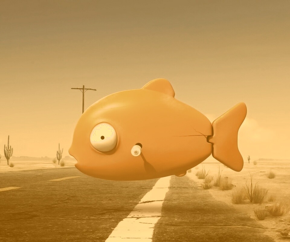 Рыбка из Ранго обои