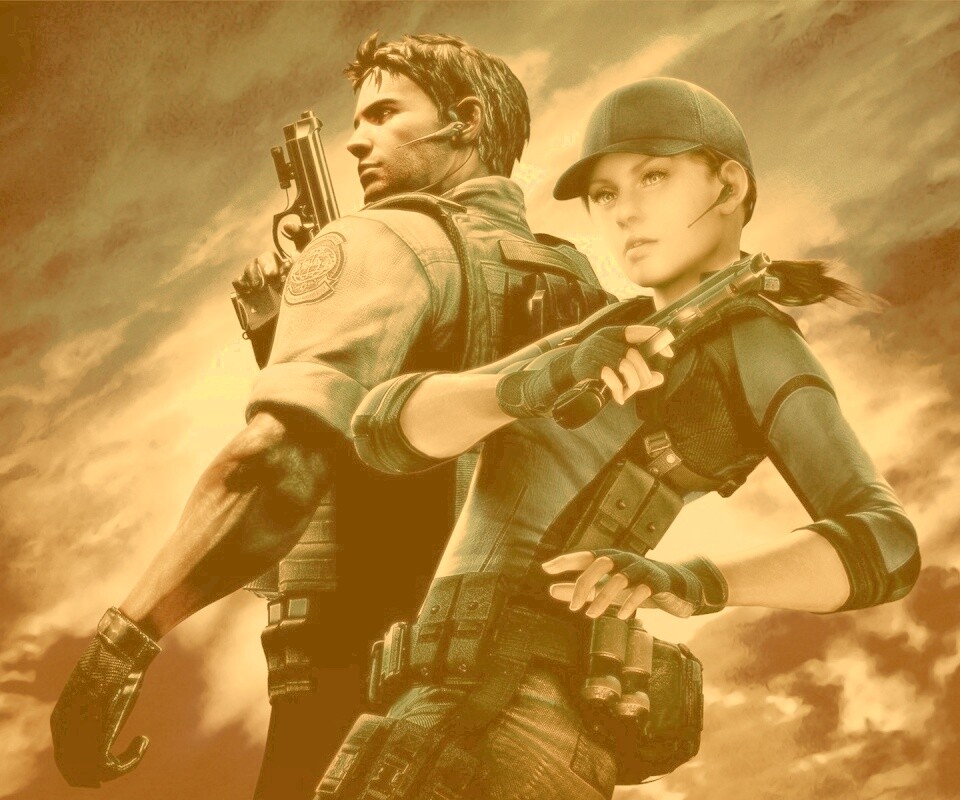 Resident evil 5 обои