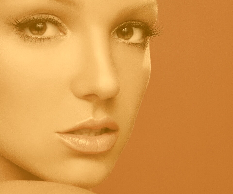 Лицо Бритни обои