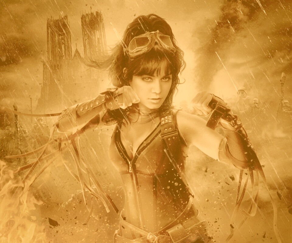 Blondie из фильма "Запрещенный прием" обои