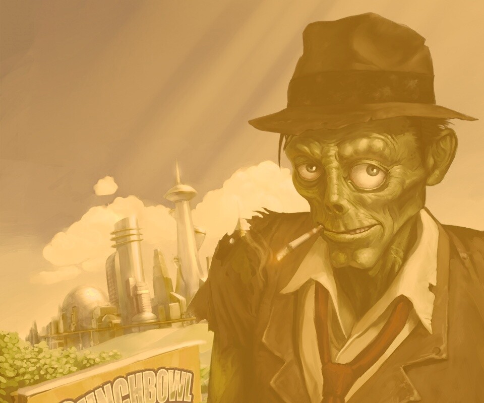 Stubbs the zombie обои