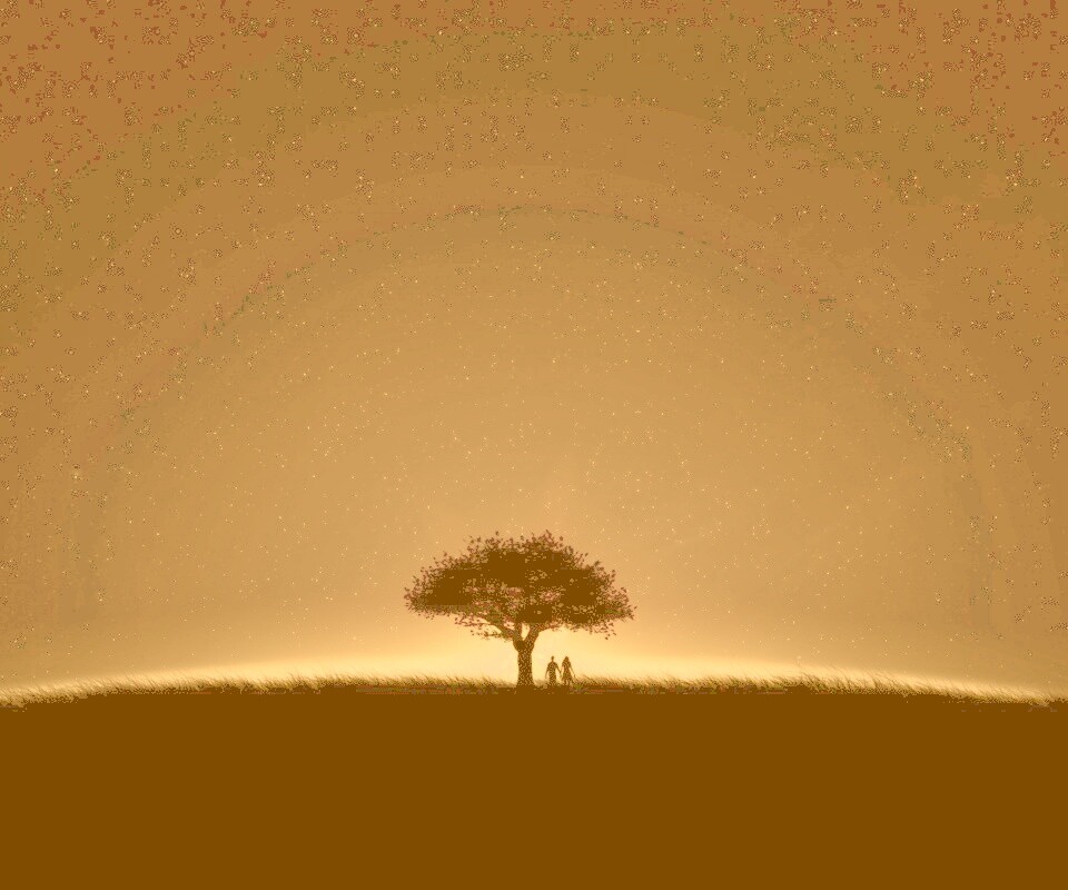 Звёздная ночь обои