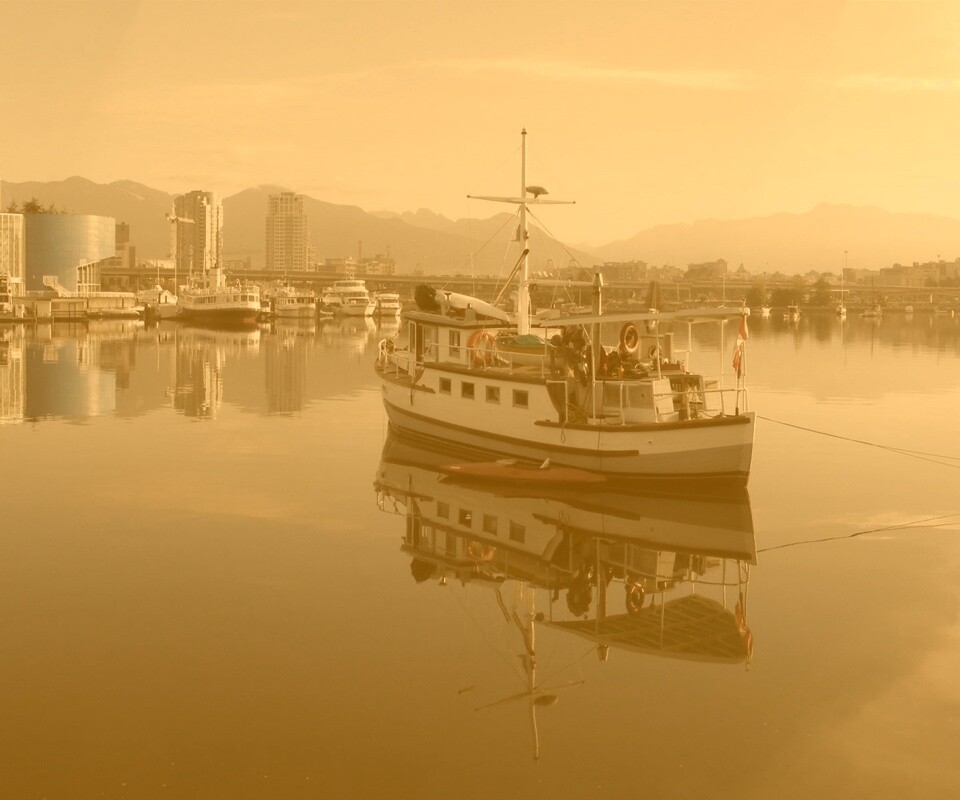 Городская панорама обои