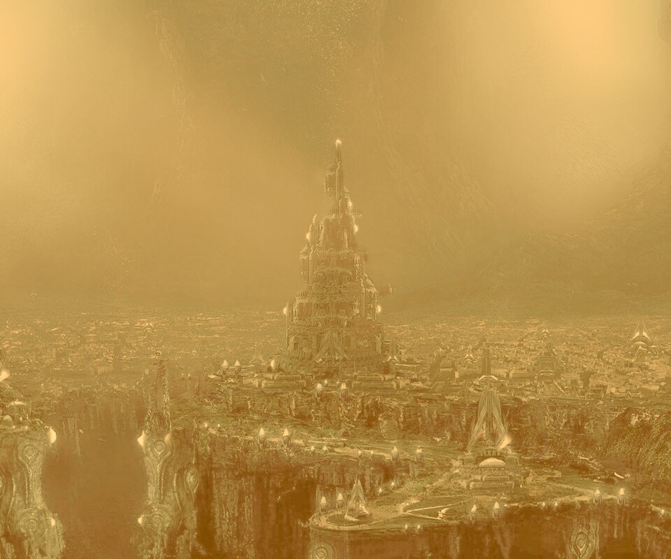 Подземный город обои