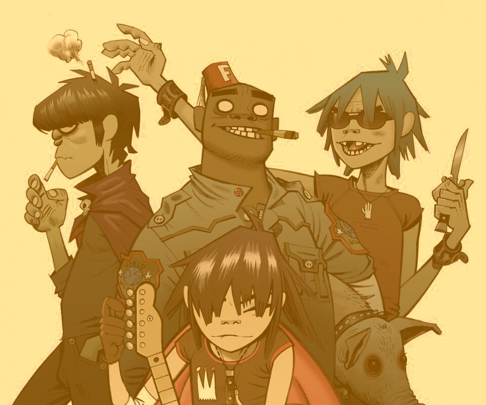 Gorillaz обои