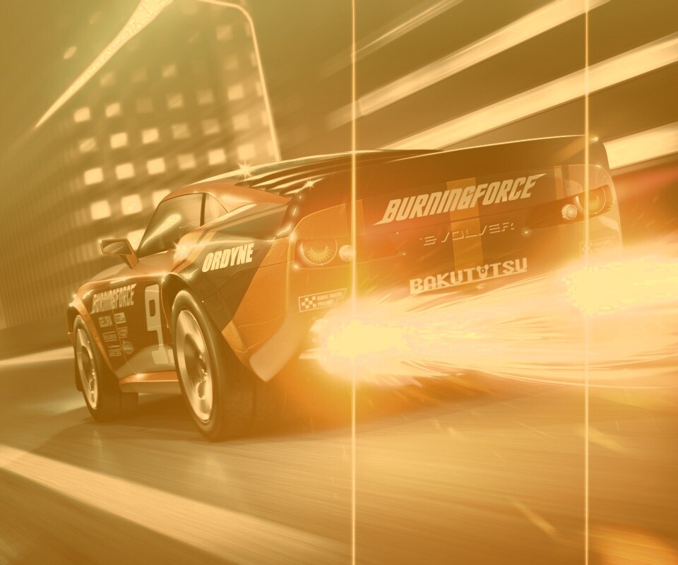 Ночное нитро обои