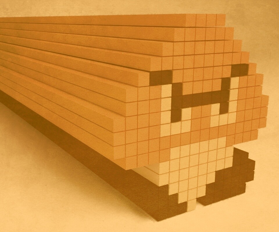 Злой гриб из марио обои