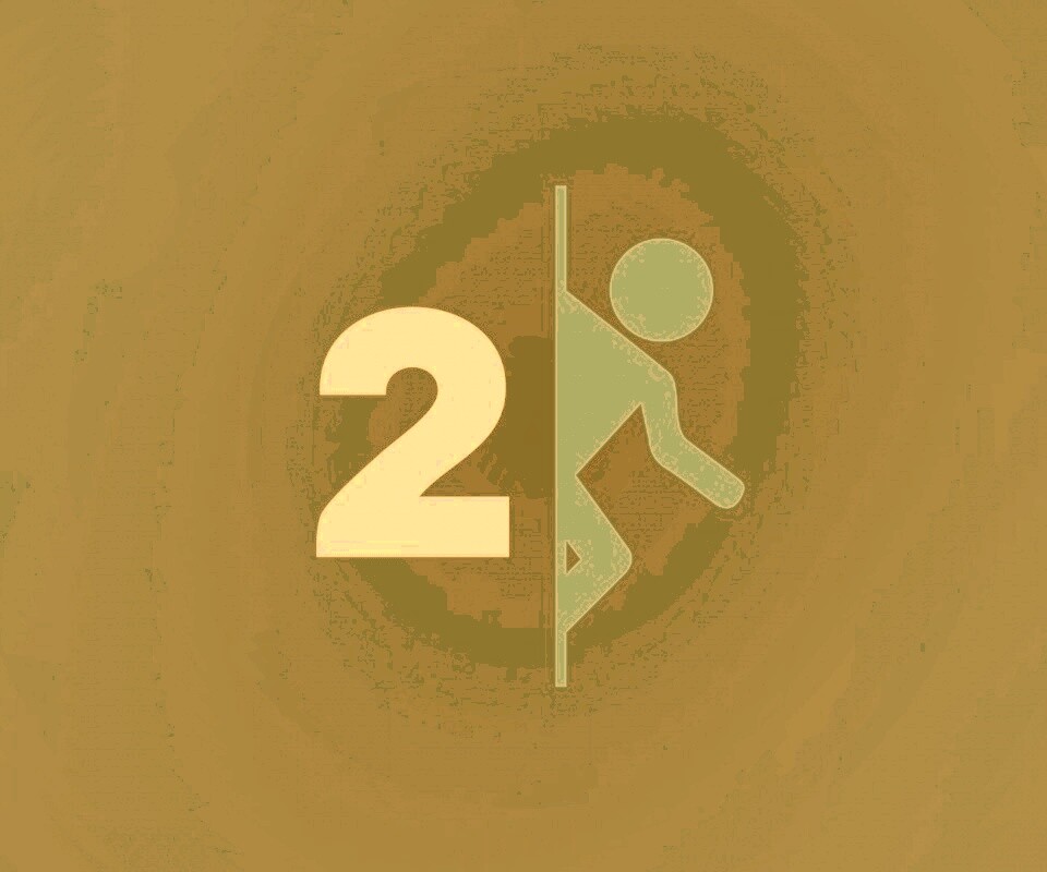 Портал 2 обои