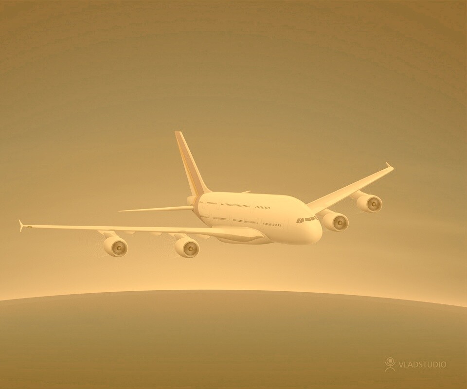 Аэробус А380 обои