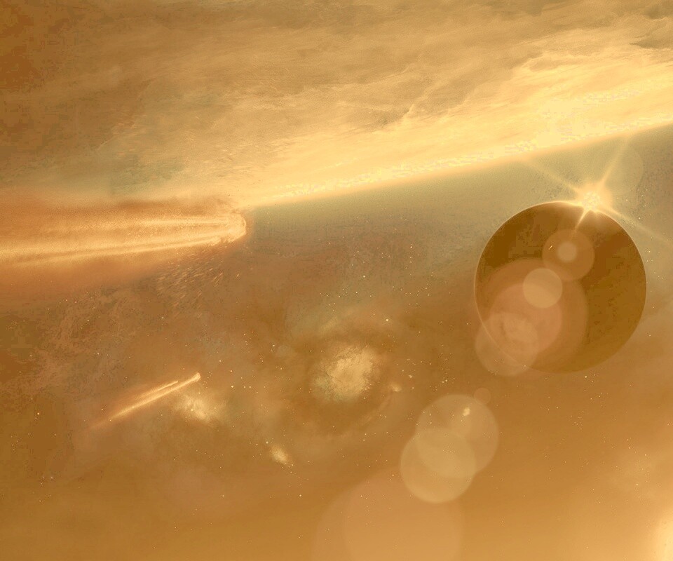 Комета обои