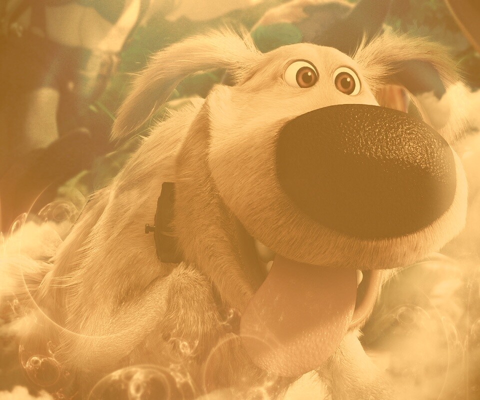 Собака из мультфильма Up обои