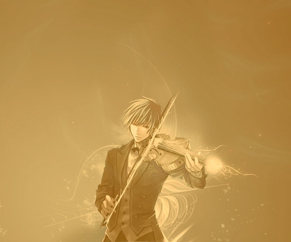 Скрипач обои