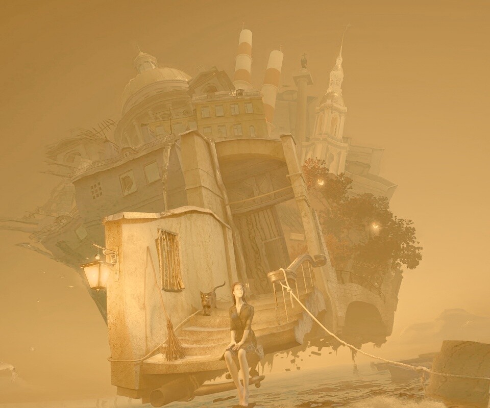 Мрачный Питер обои