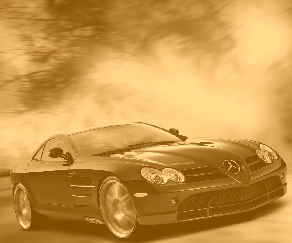 Двухместный мерседес обои