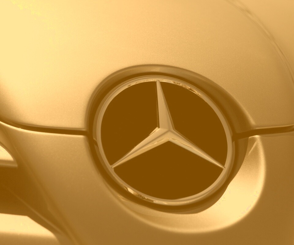 Логотип Мерседес обои