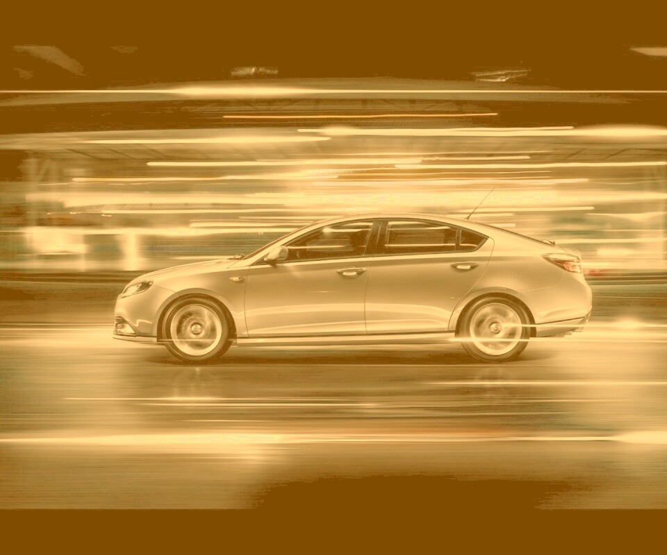 Субару в движении обои