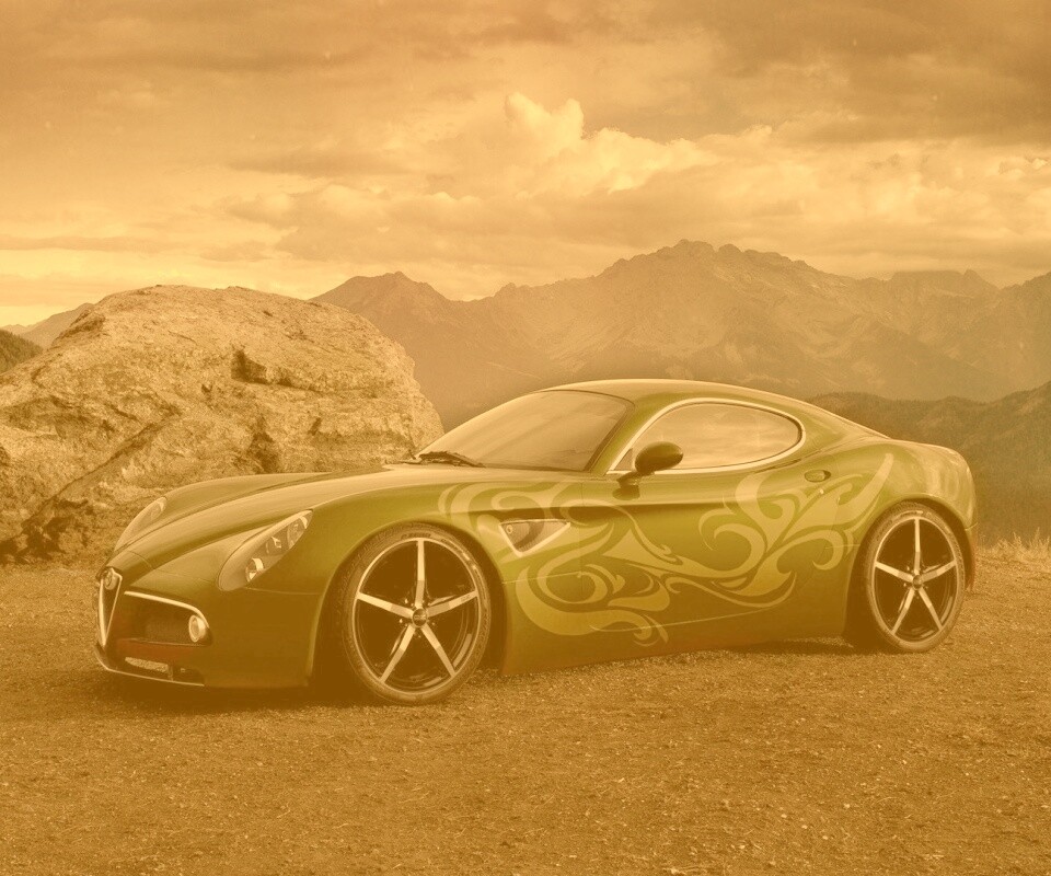 Альфа-ромео обои