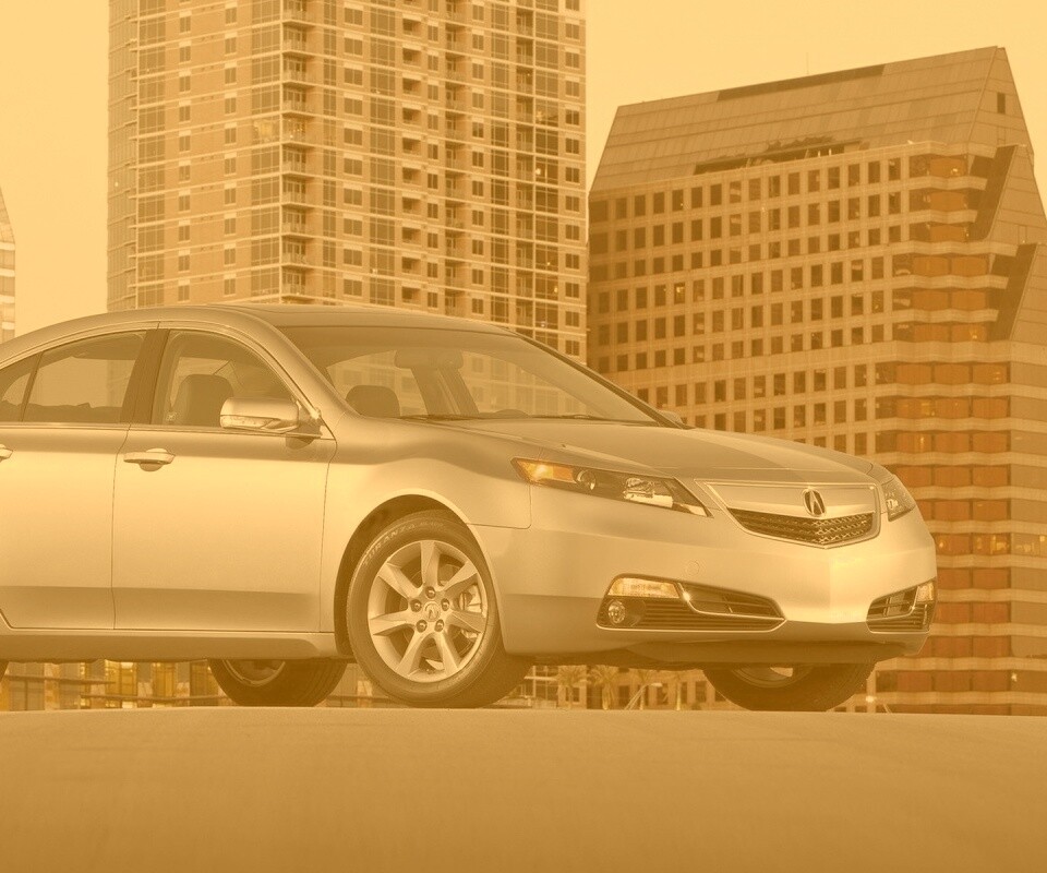 Acura  в городе обои