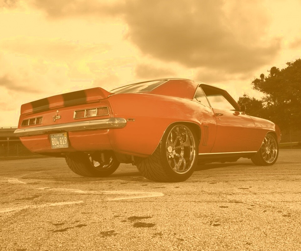 Мускулкар Шевроле камаро обои