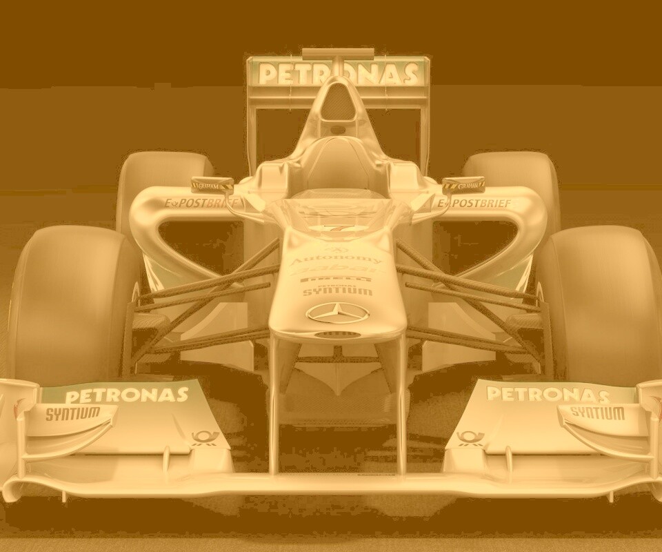 Болид Мерседес обои