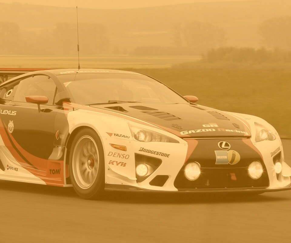 Гоночный Лексус обои