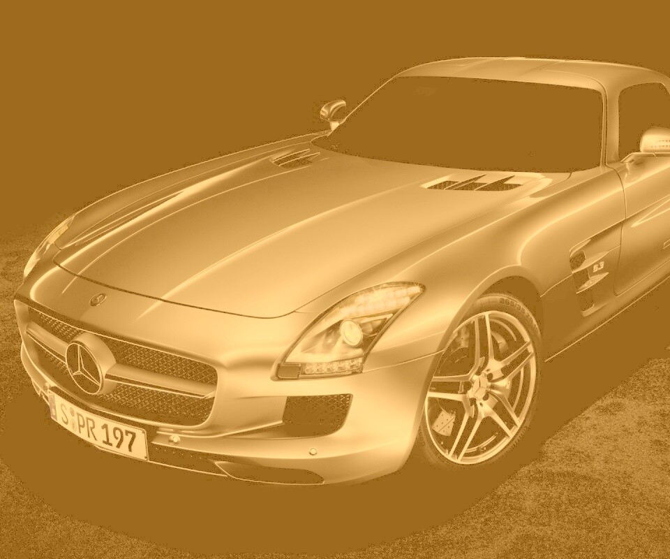 Mercedes SLS обои