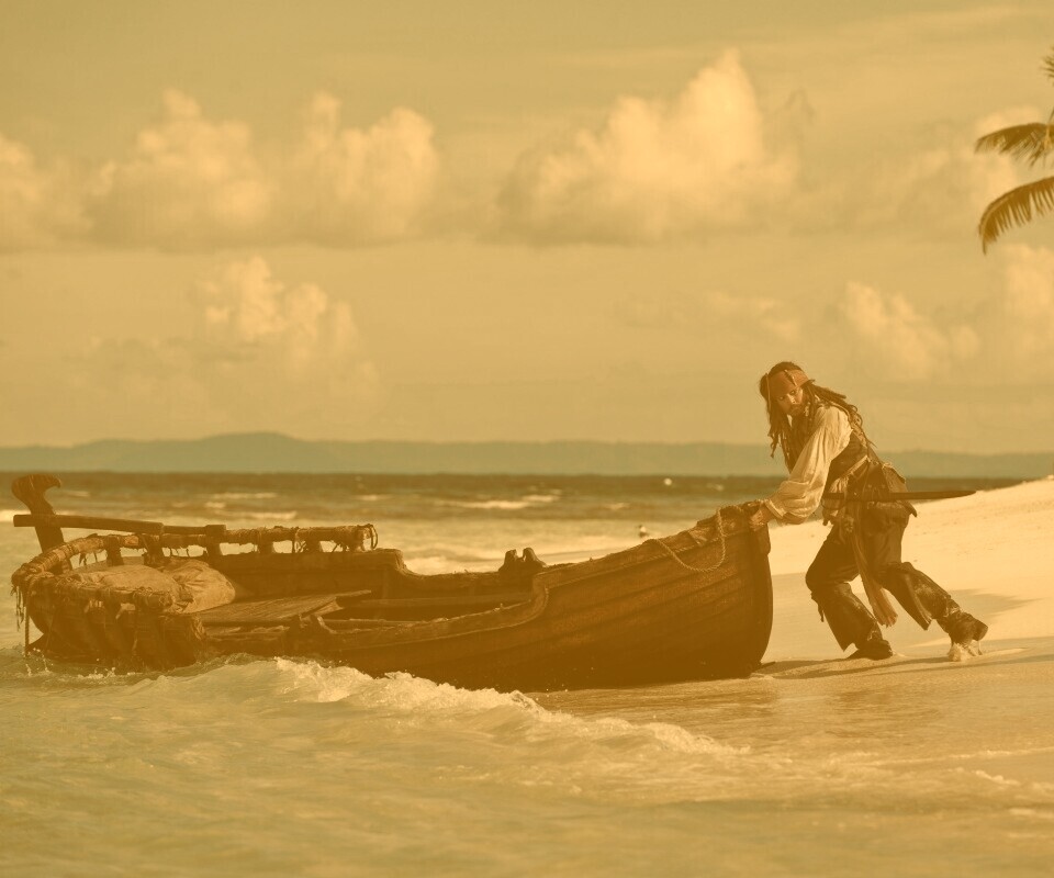 Капитан Джек-Воробей обои